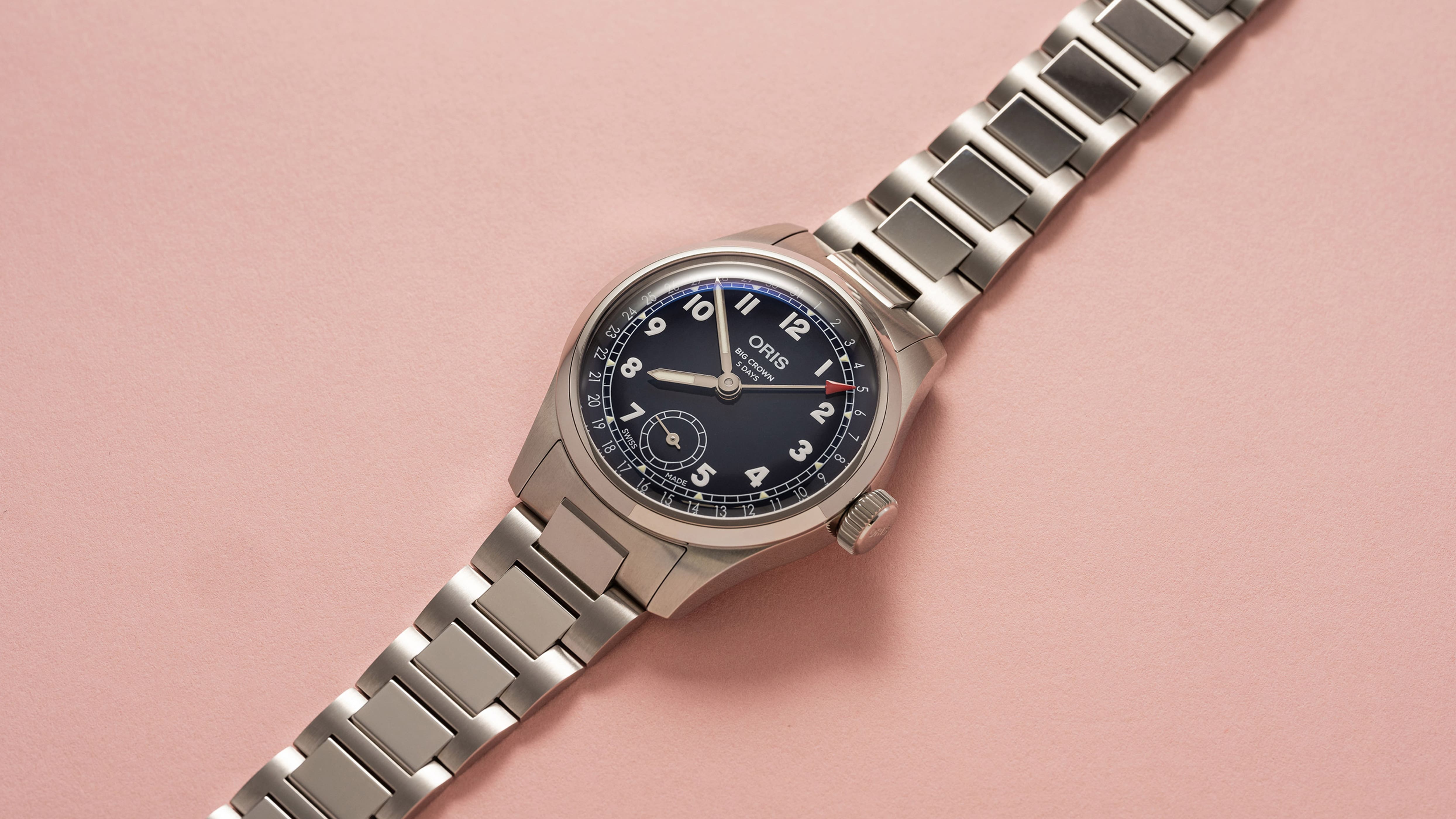 Oris BIG CROWN POINTER DATE CALIBER 403 men's watch 01 403 7776 4065-07 8 19 06