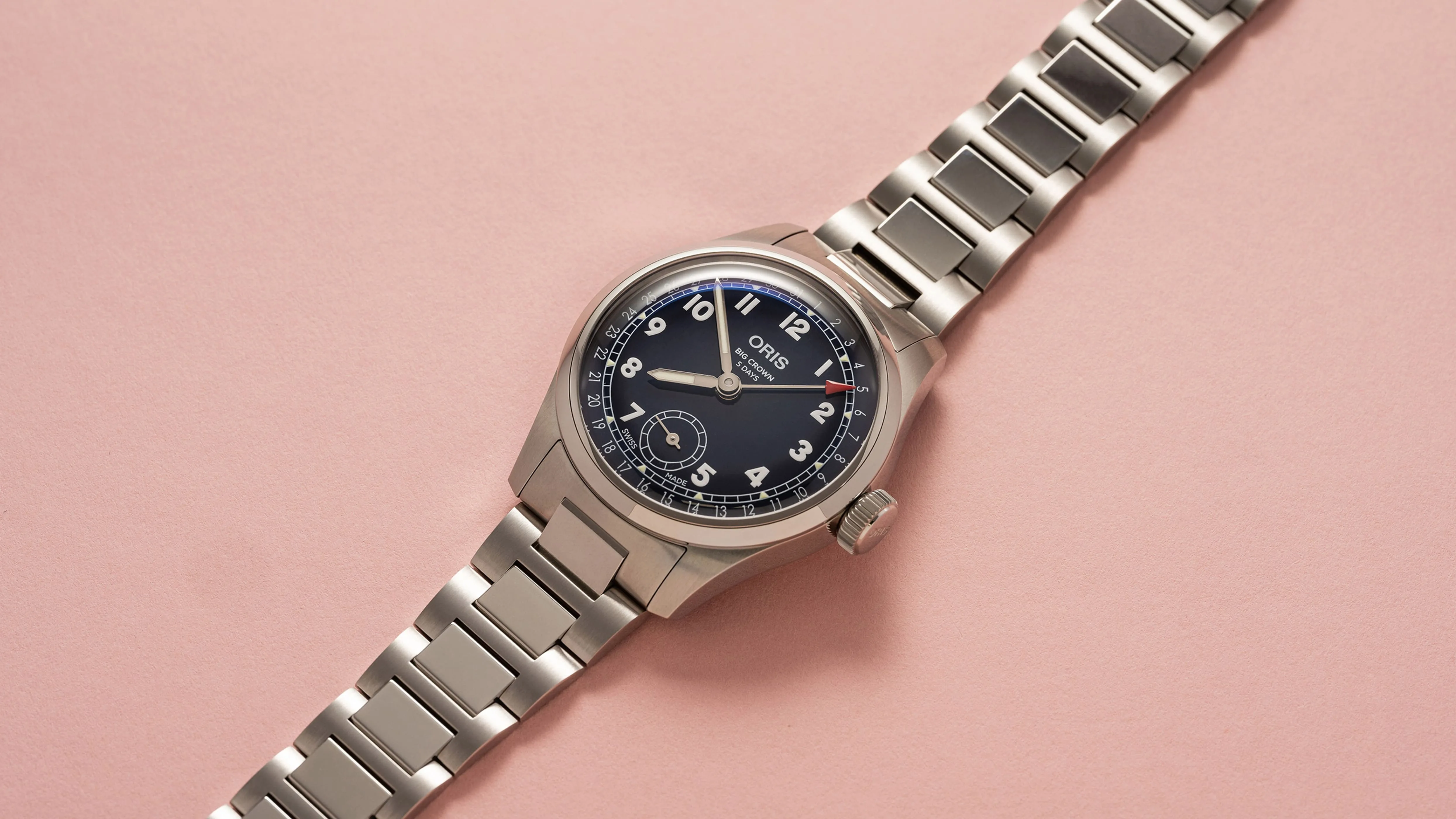 Oris BIG CROWN POINTER DATE CALIBER 403 men's watch 01 403 7776 4065-07 8 19 06
