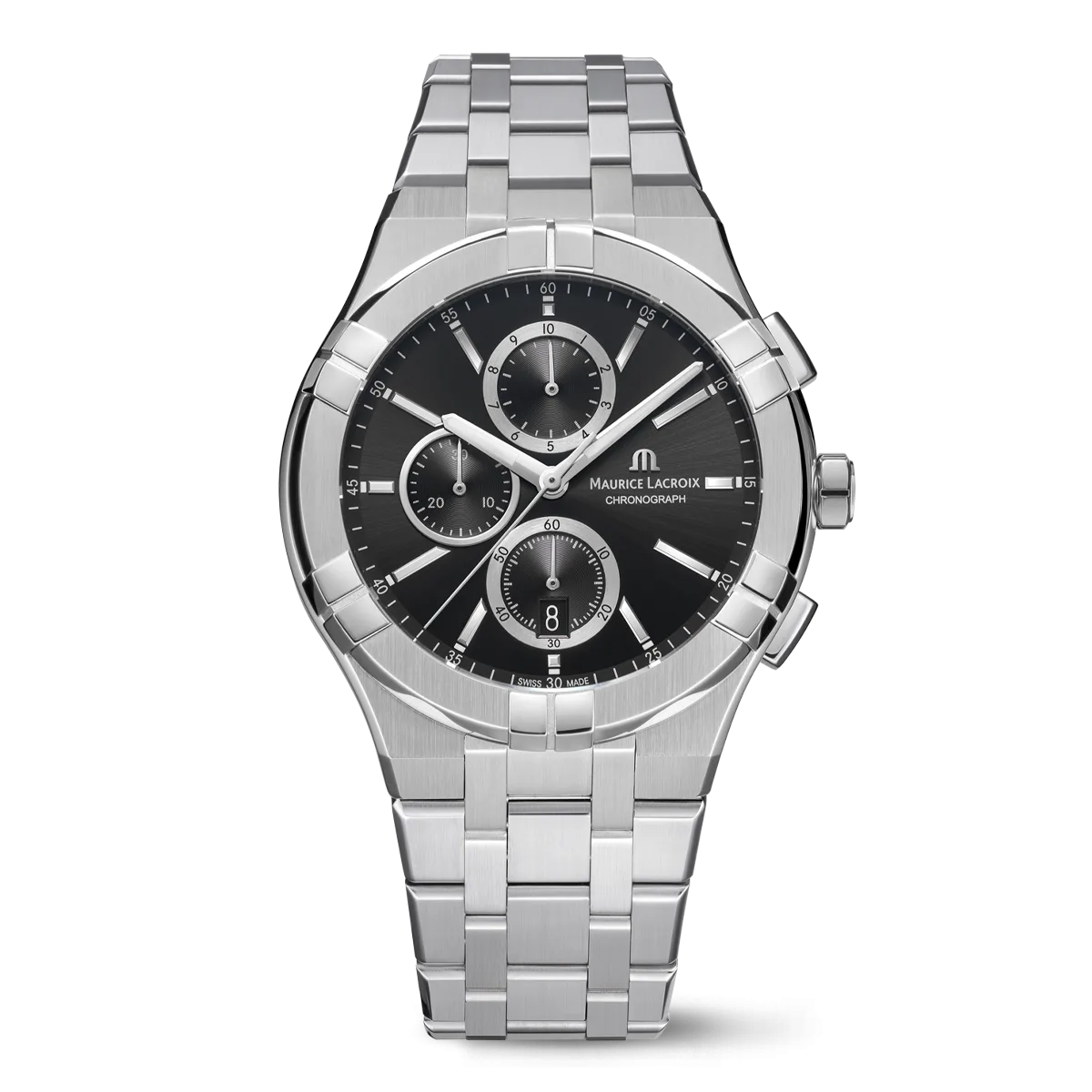 Maurice Lacroix Aikon Quartz Chronograph Men's Watch AI1118-SS002-330-1