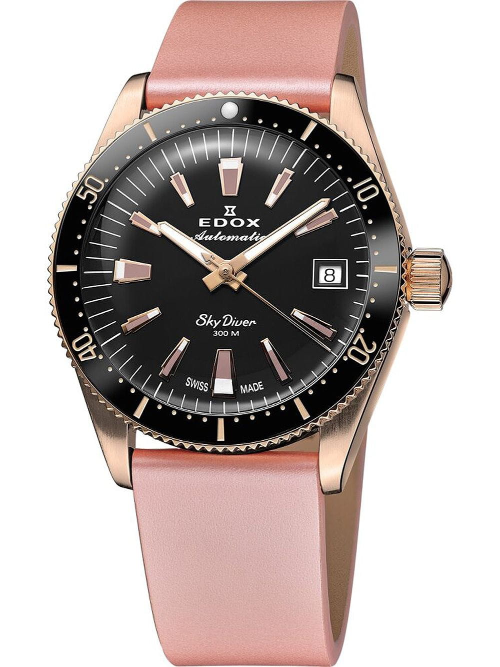 Edox SkyDiver 38 Date Automatic Limited Edition Unisex Watch 80131 37RNC NI