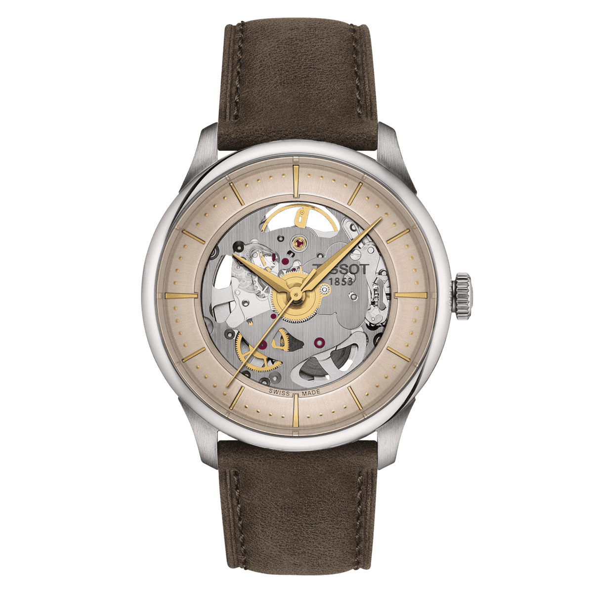 Tissot Chemin des Tourelles Squelette men's watch T139.836.16.261.00