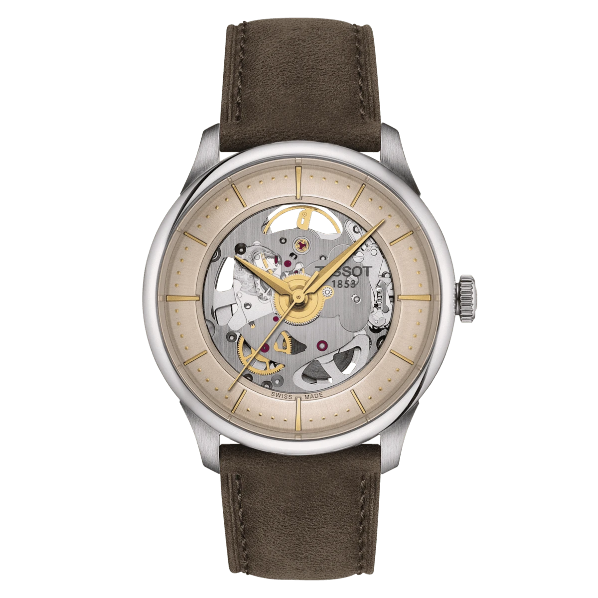 Tissot Chemin des Tourelles Squelette men's watch T139.836.16.261.00
