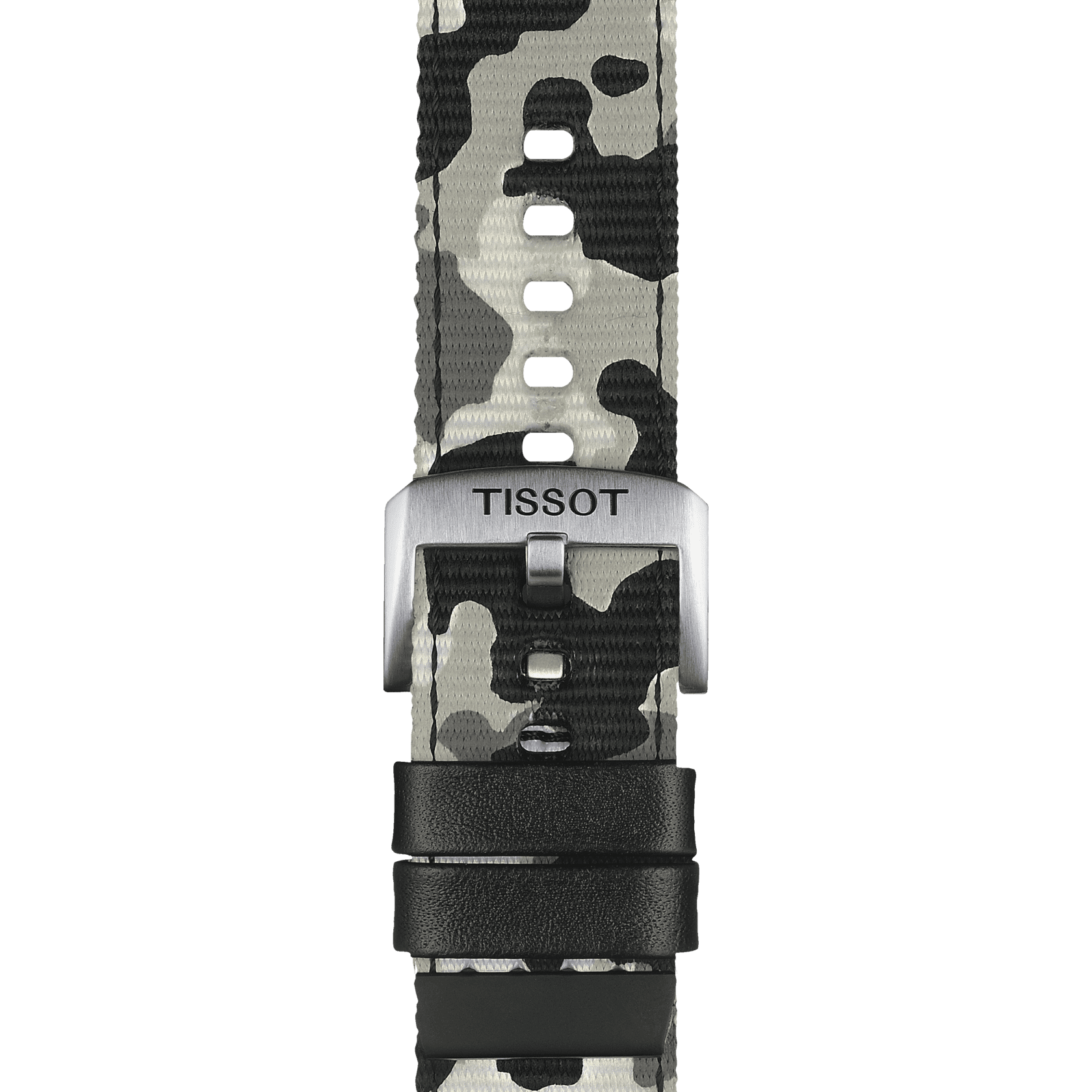 Tissot replacement bracelet textile camouflage