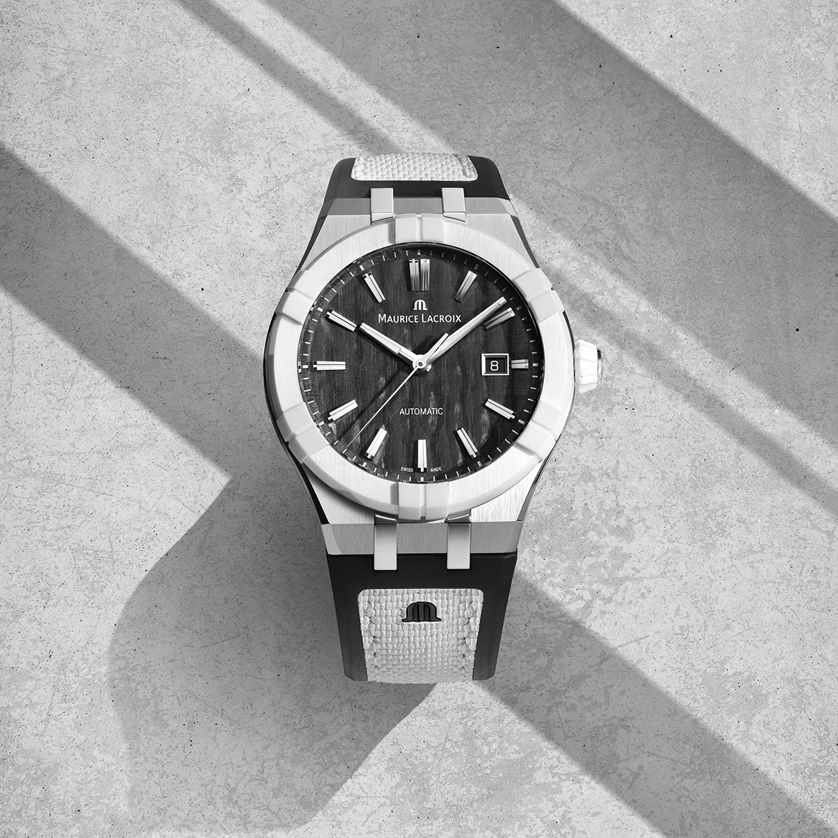 Maurice Lacroix AIKONIC AUTOMATIC 43MM Men's Watch AC6008-SSL70-330-2