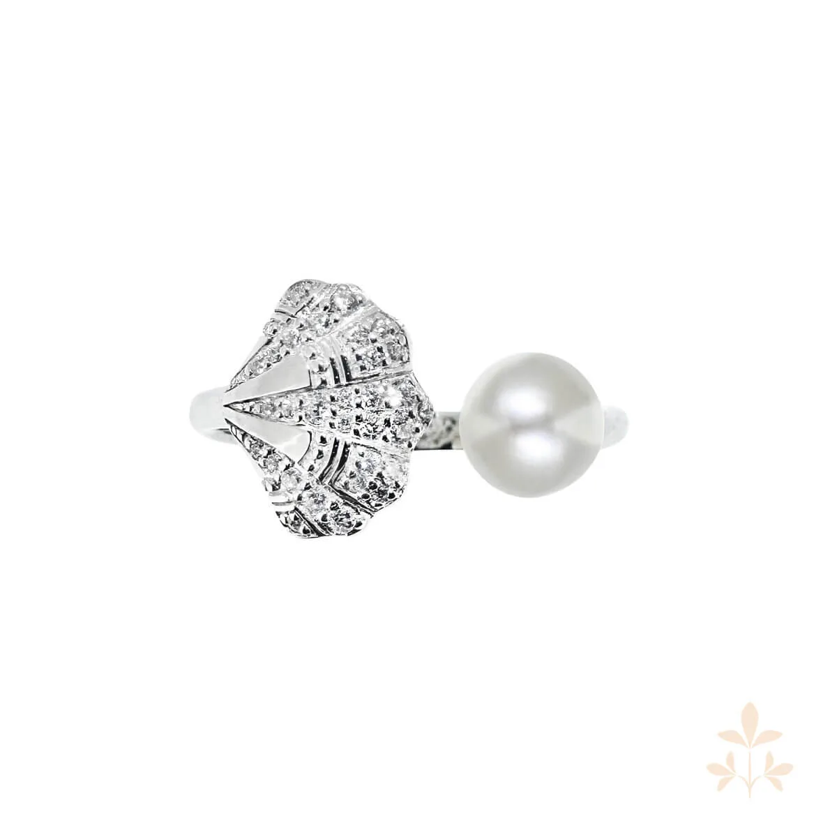 At that time Mila Shell Ring SZA-1990-376, size 56/58