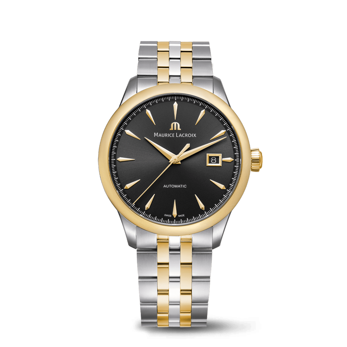 Maurice Lacroix 1975 Automatic Duotone 40mm, Multicolor, Stainless Steel, Black Men's Watch 756008-PVY12-330-1