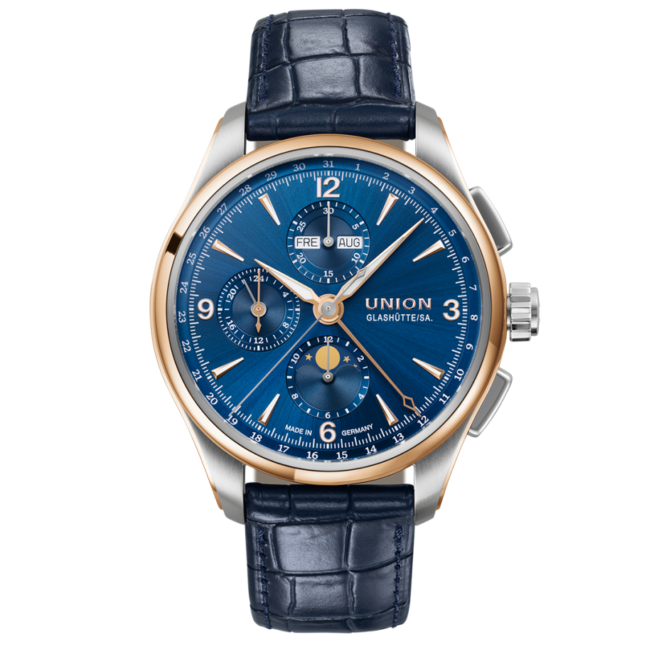 Union Glashütte Belisar Chronograph Moon Phase Men's Watch D907.425.46.047.01