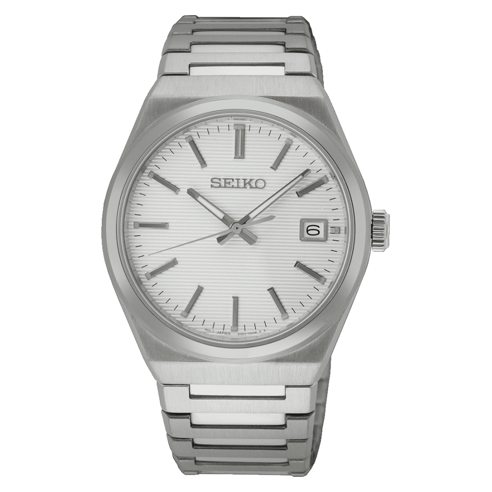 Seiko 3 hand quartz men's watch SUR553P1