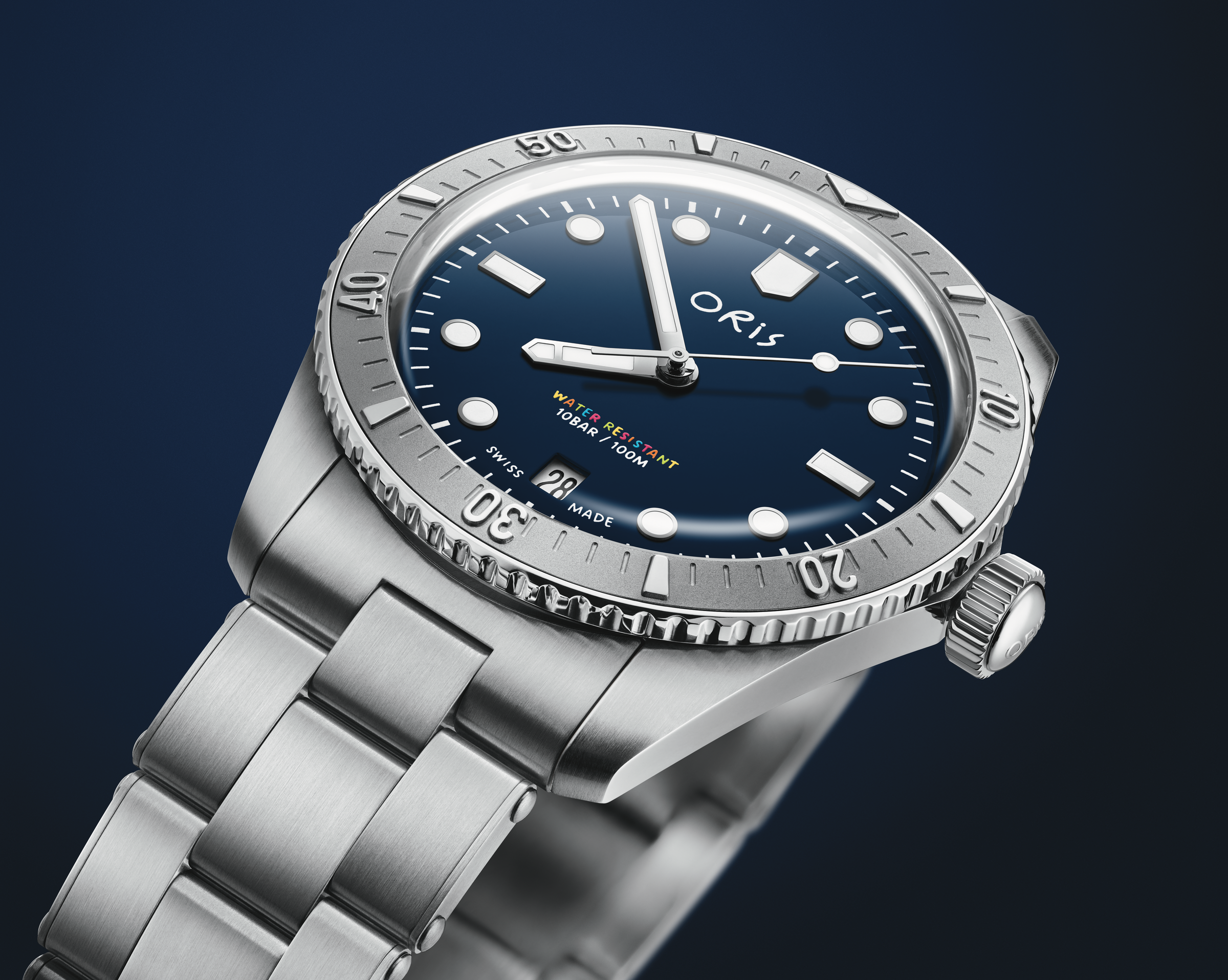 Oris men's watch Divers Sixty-Five 01 733 7771 4085 set