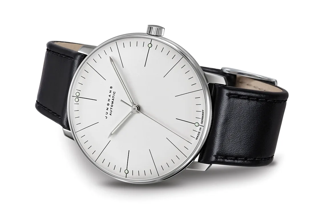 Junghans max bill automatic sapphire glass men's watch 027/3501.02