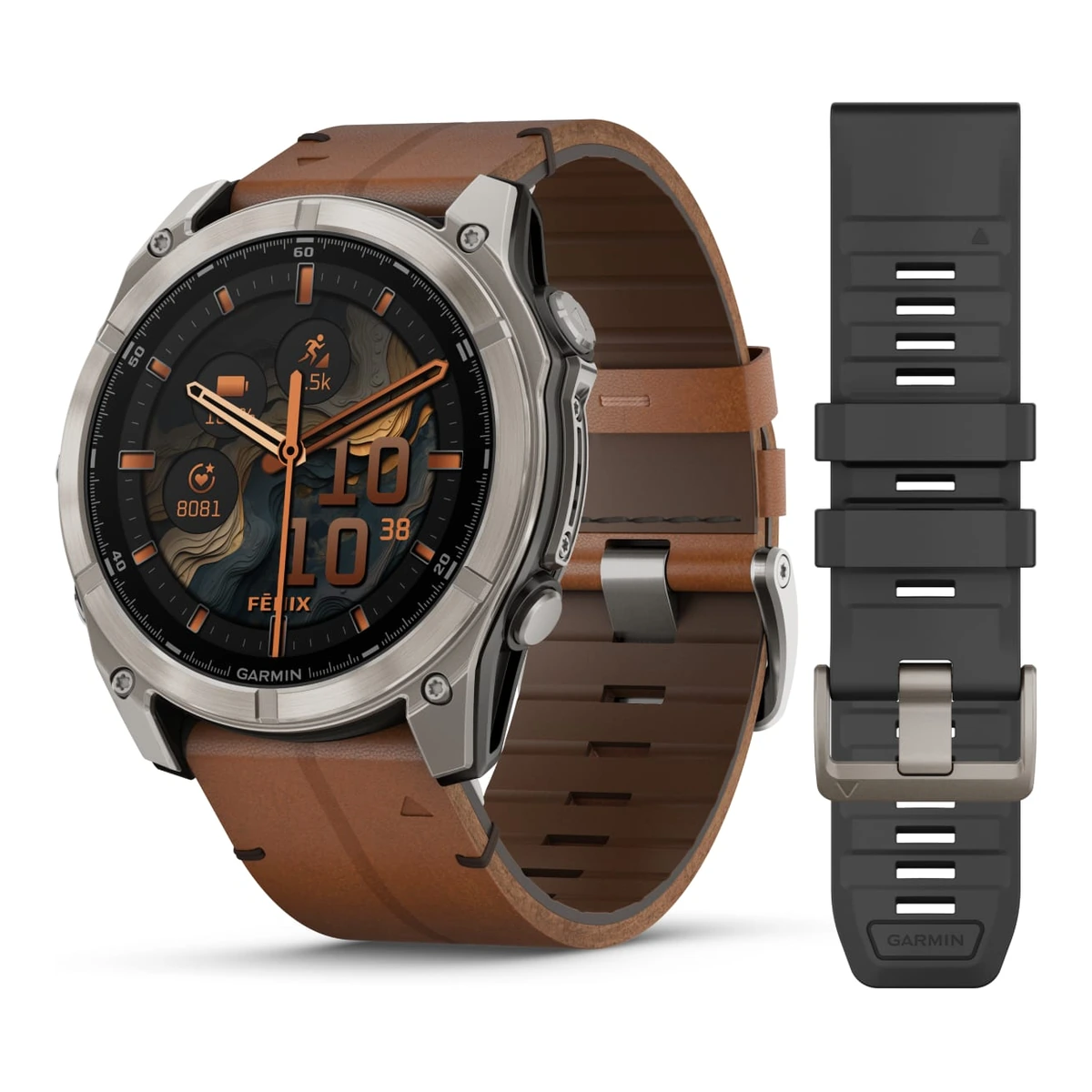 Garmin fēnix® 8 - 51 mm AMOLED Sapphire Graphite/Carbon Gray Titanium DLC 010-02905-40