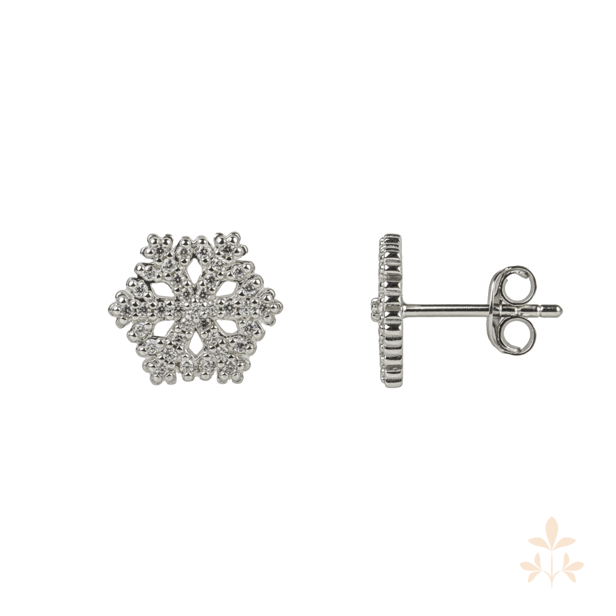 Back then Flake Snowflake Earrings SZA-2990-268