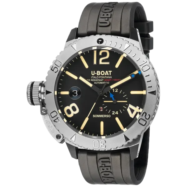 U-Boat Automatic Sommerso steel 45mm men's watch 9007/A