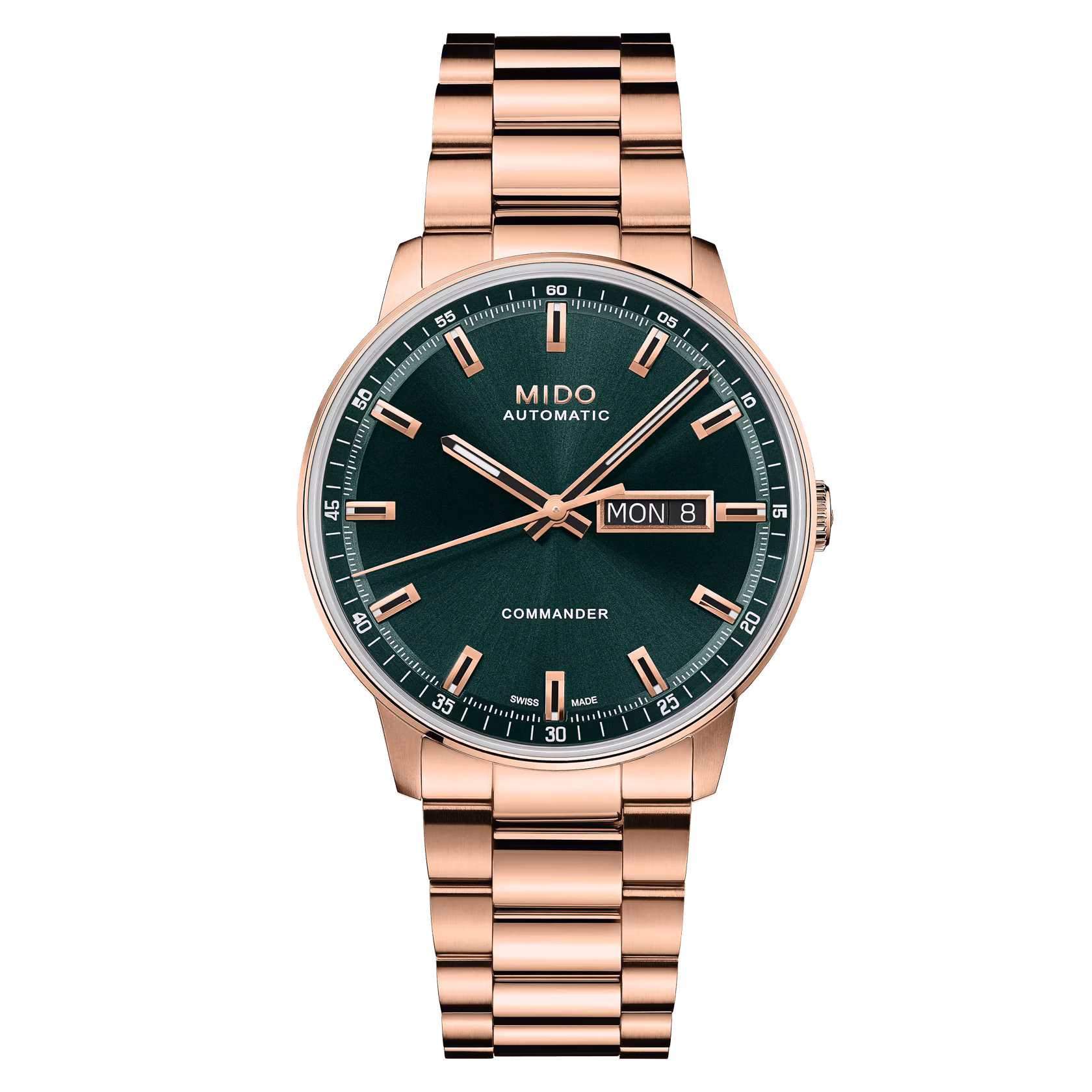 Mido Commander Datoday Automatic Watch, Green, 40mm Men's Watch M021.430.33.091.00