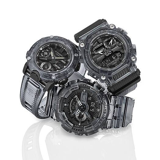 Casio men's watch G-Shock Skeleton GA-900SKE-8AER
