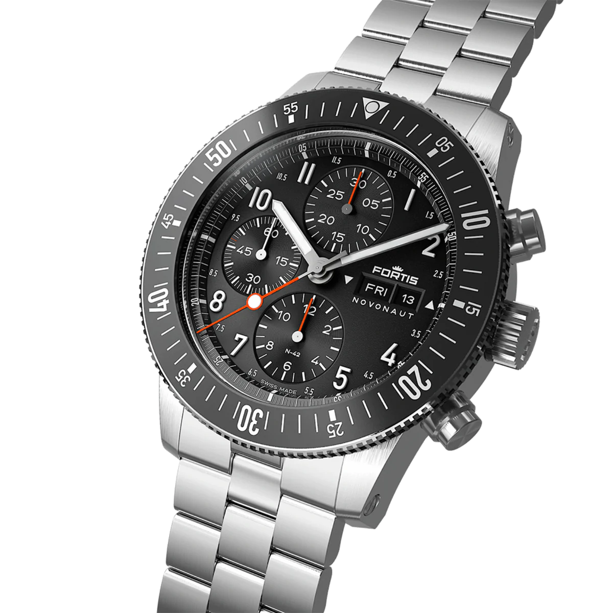 Fortis NOVONAUT N-42 Legacy Men's Watch F2040008