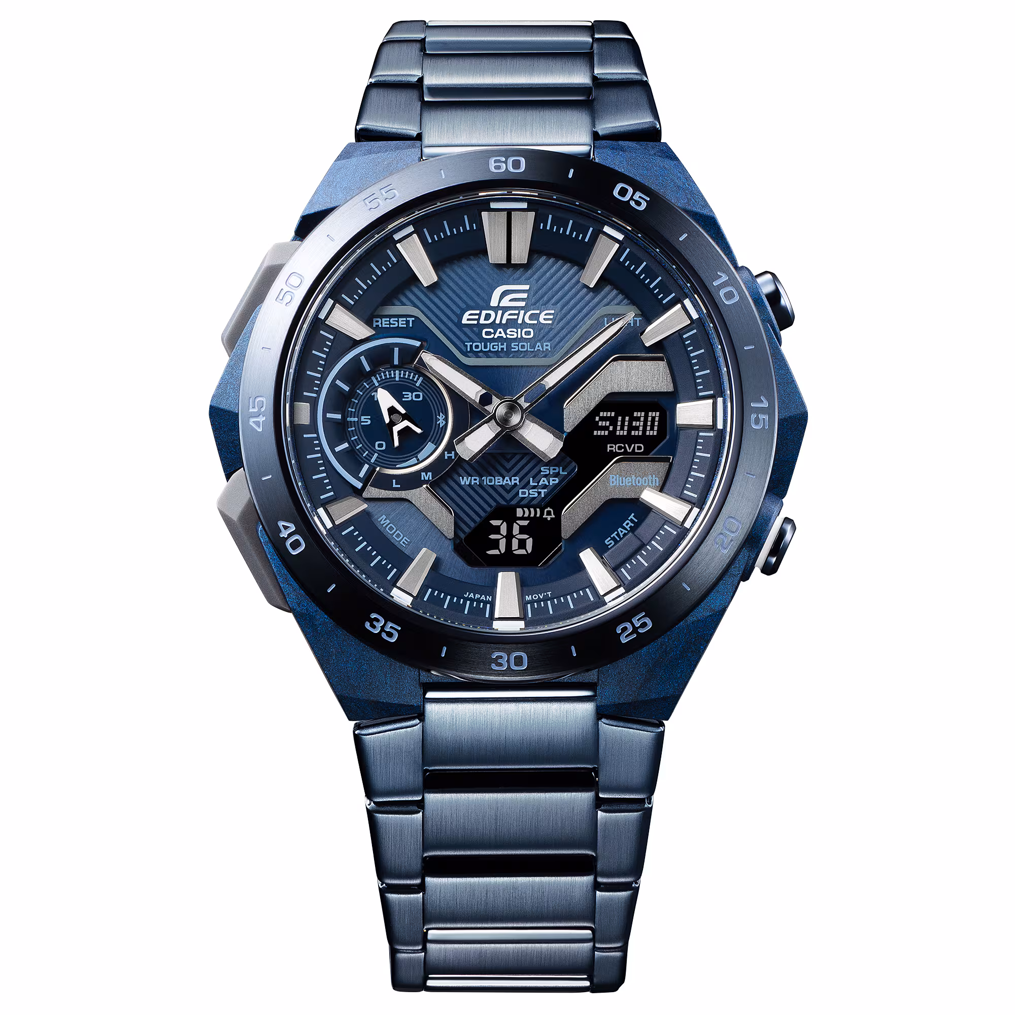 Casio EDIFICE WINDFLOW Herrenuhr ECB-2200CB-2AEF