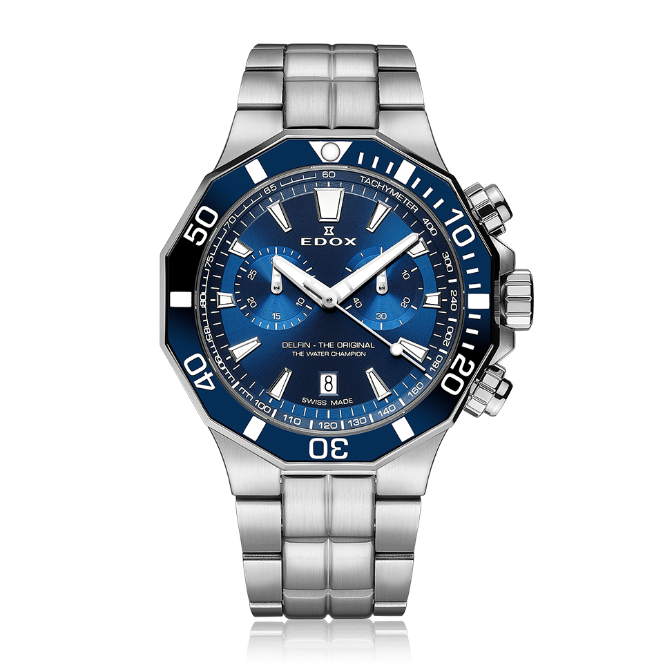 Edox Delfin The Original Chronograph Men's Watch 10112-3BUM-BUIN