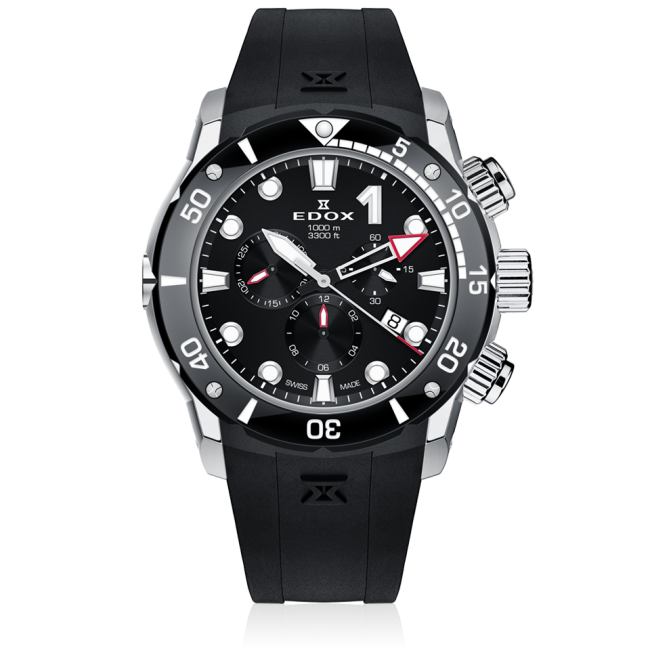 Edox CO-1 Chronograph Men's Watch 10242 TIN NIN