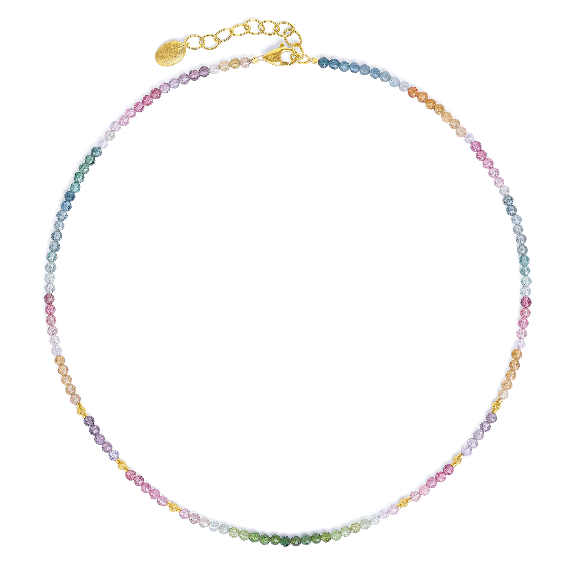 Bernd Wolf Rainbow necklace design line Cleopatra, tourmaline 8110006926-V46
