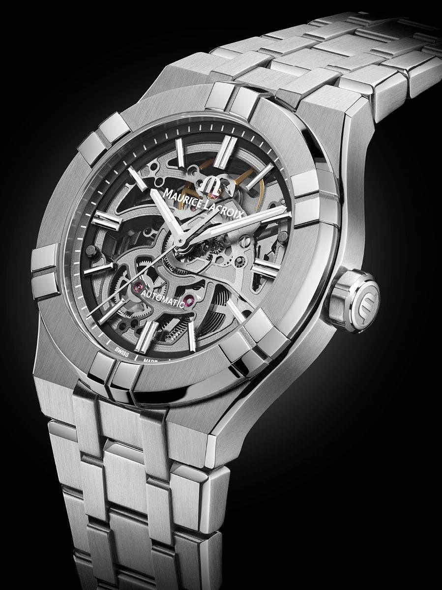 Maurice Lacroix Aikon Skeleton Men's Watch AI6007-SS002-030-1