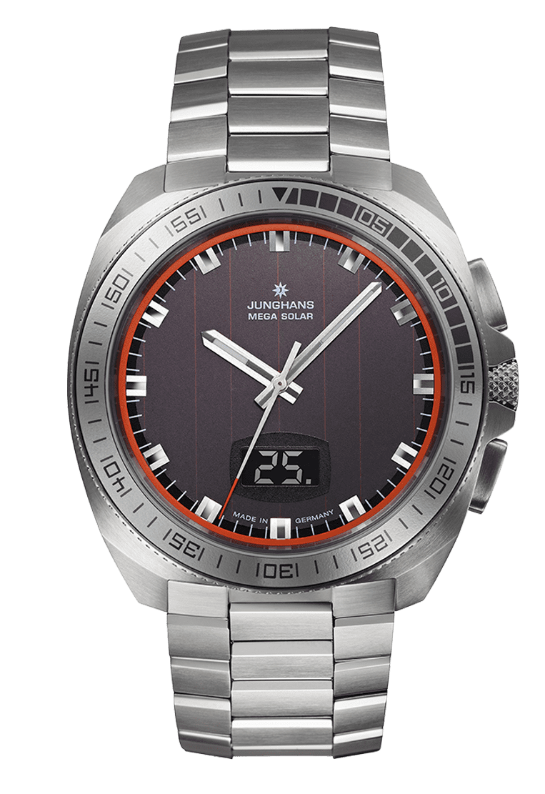 JUNGHANS 1972 Mega Solar men's watch 56/4211.44