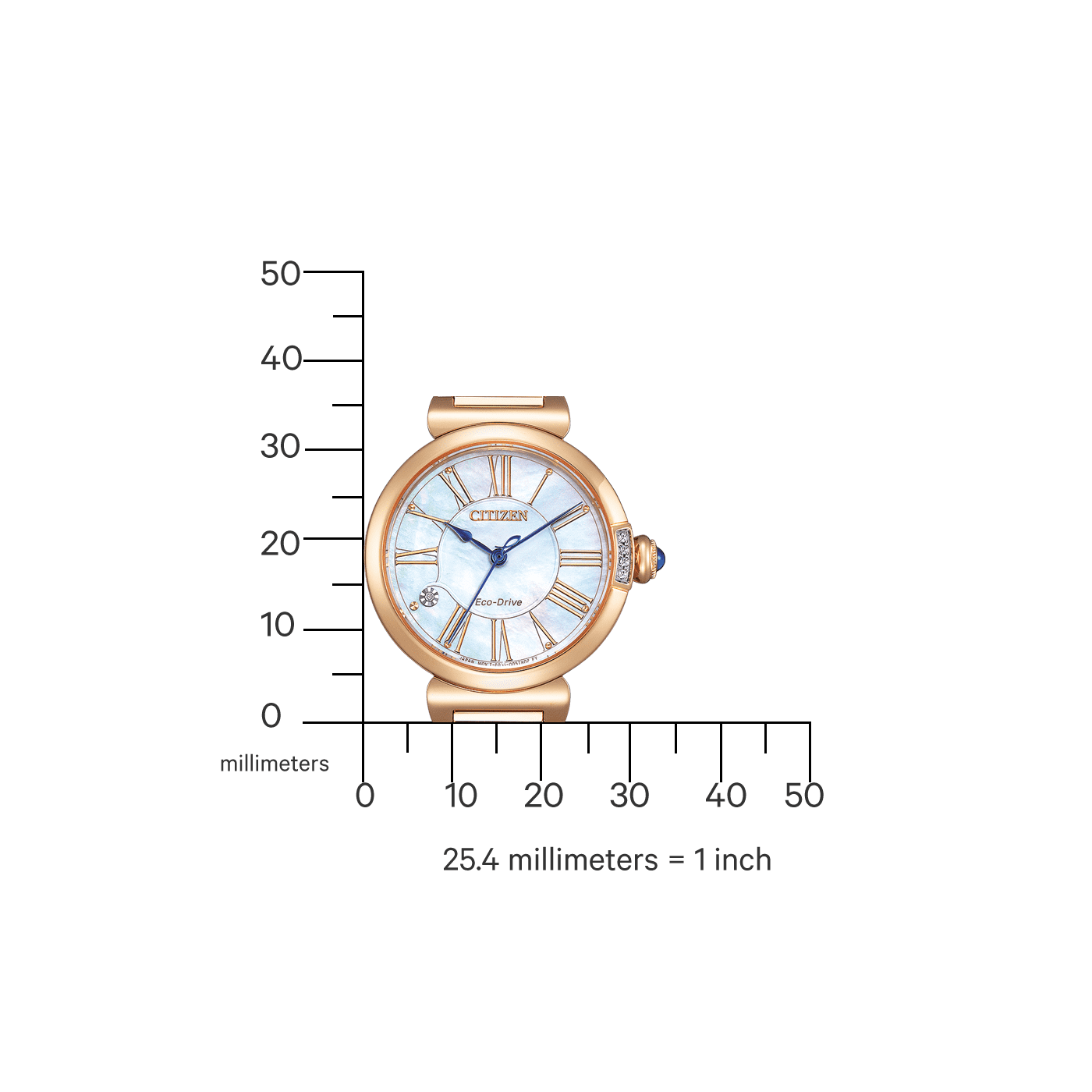 Citizen Eco-Drive Women's Watch EM1063-89D