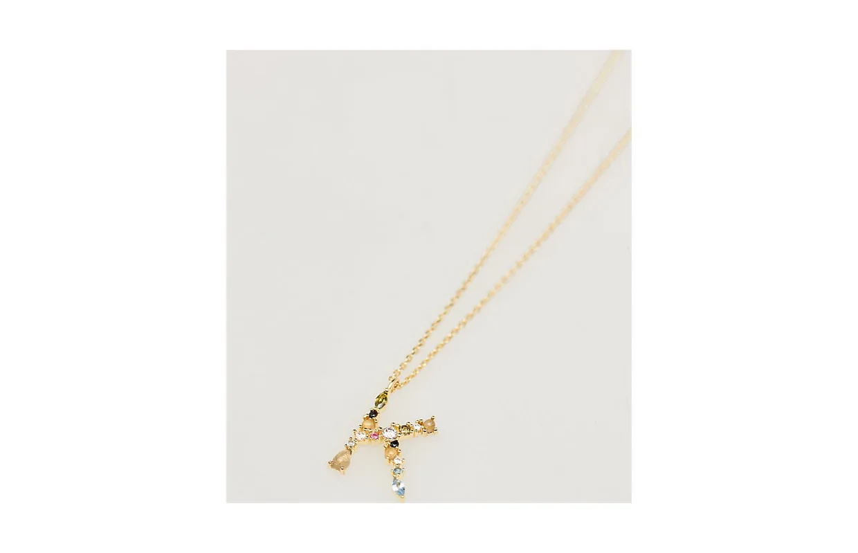 PD Paola Necklace Letter K CO01-106-U