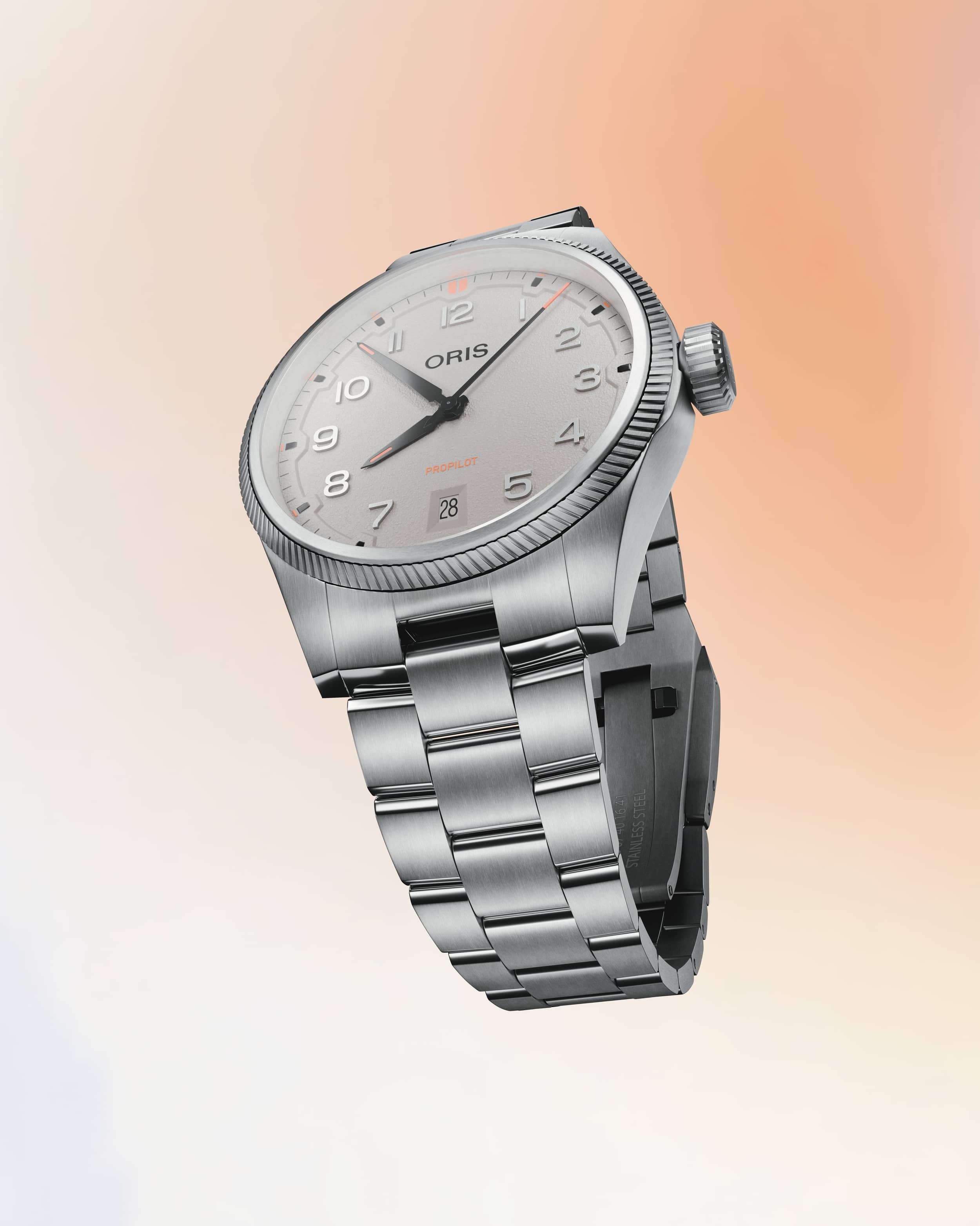Oris ProPilot Date men's watch 01 733 7805 4163-07 8 20 04LC