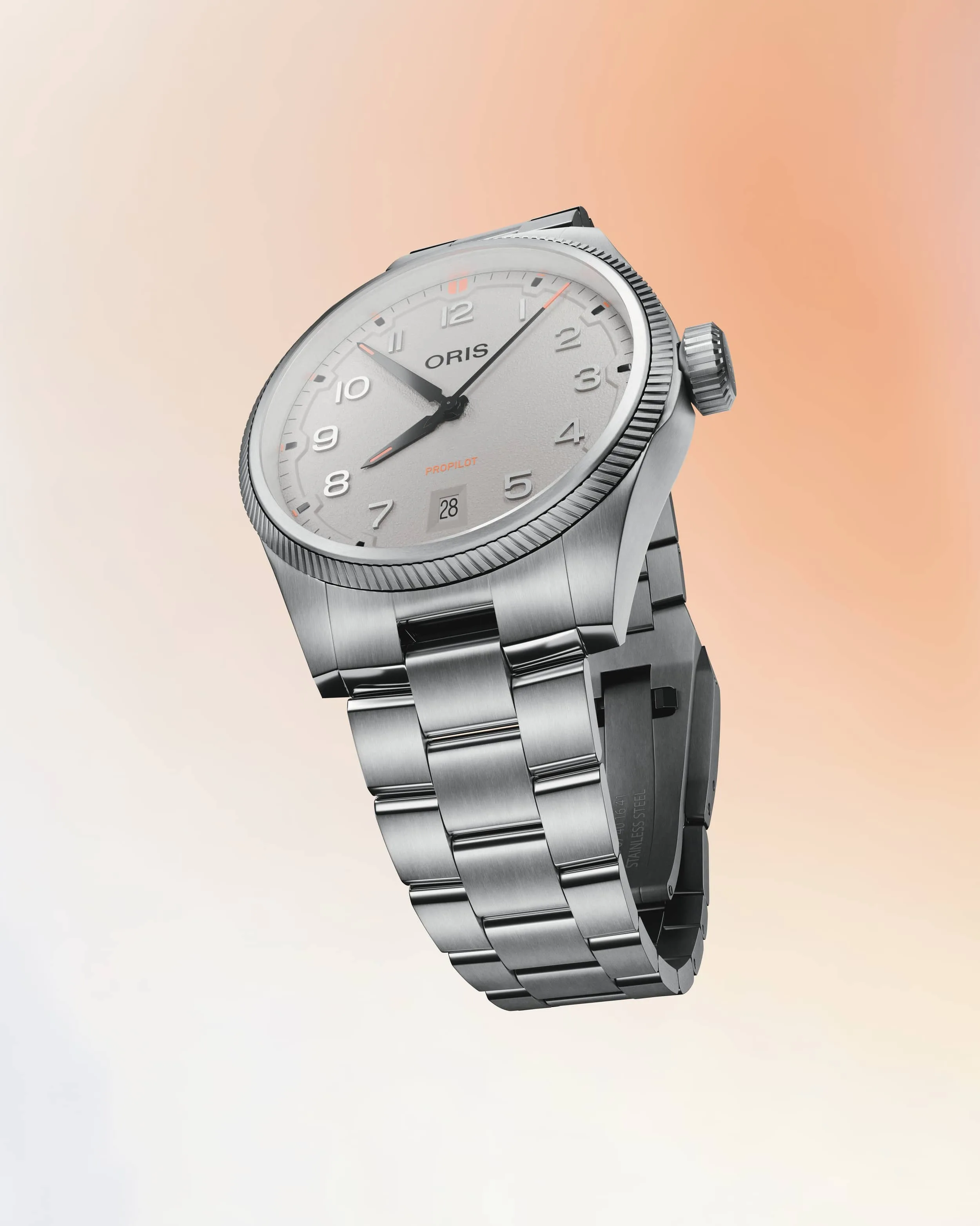 Oris ProPilot Date men's watch 01 733 7805 4163-07 8 20 04LC