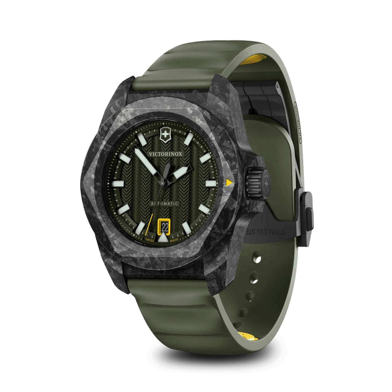Victorinox I.N.O.X. Automatic men's watch Carbon Set 242021.1