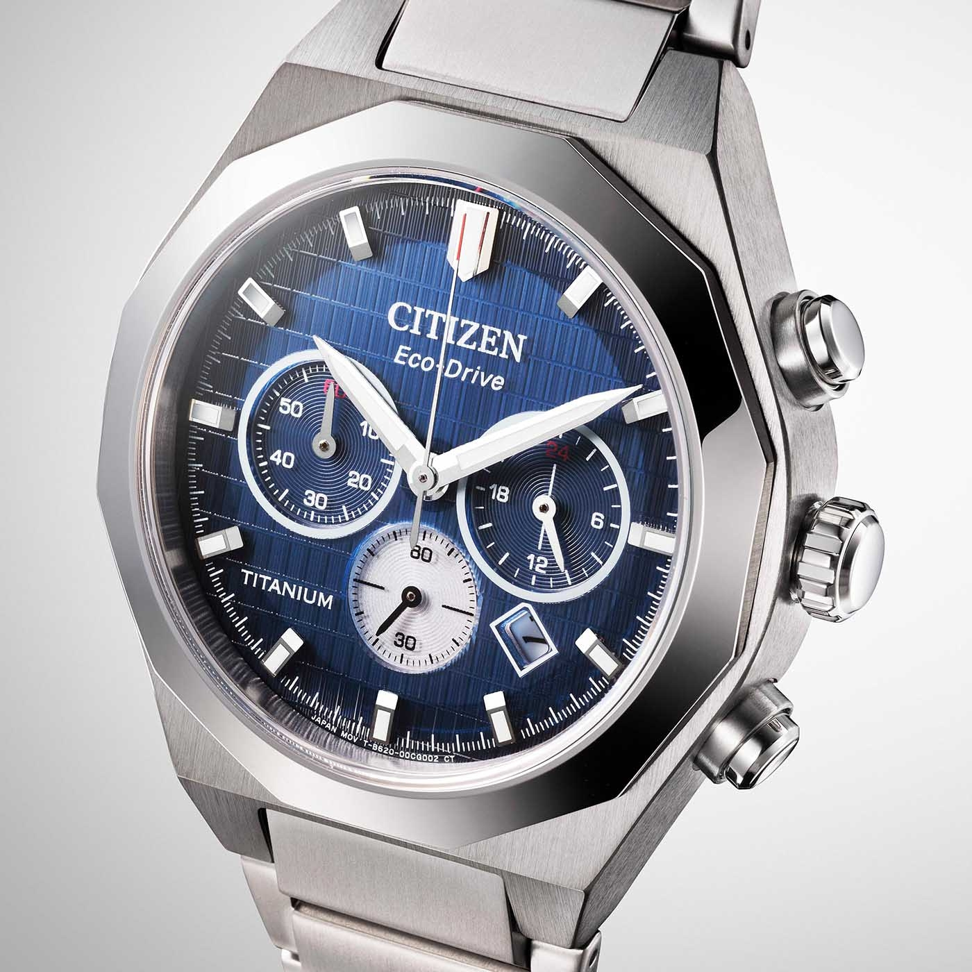 Citizen Zenshin Senkei Super Titanium™ Chronograph with Eco-Drive Men's Watch CA4691-59L