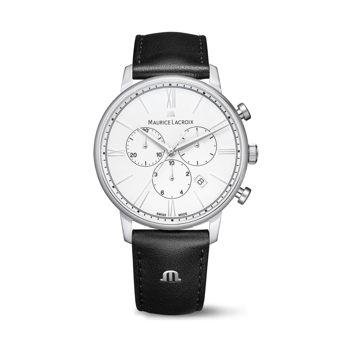 Maurice Lacroix Eliros Chronograph Quartz, Silver Men's Watch EL1098-SS001-110-2
