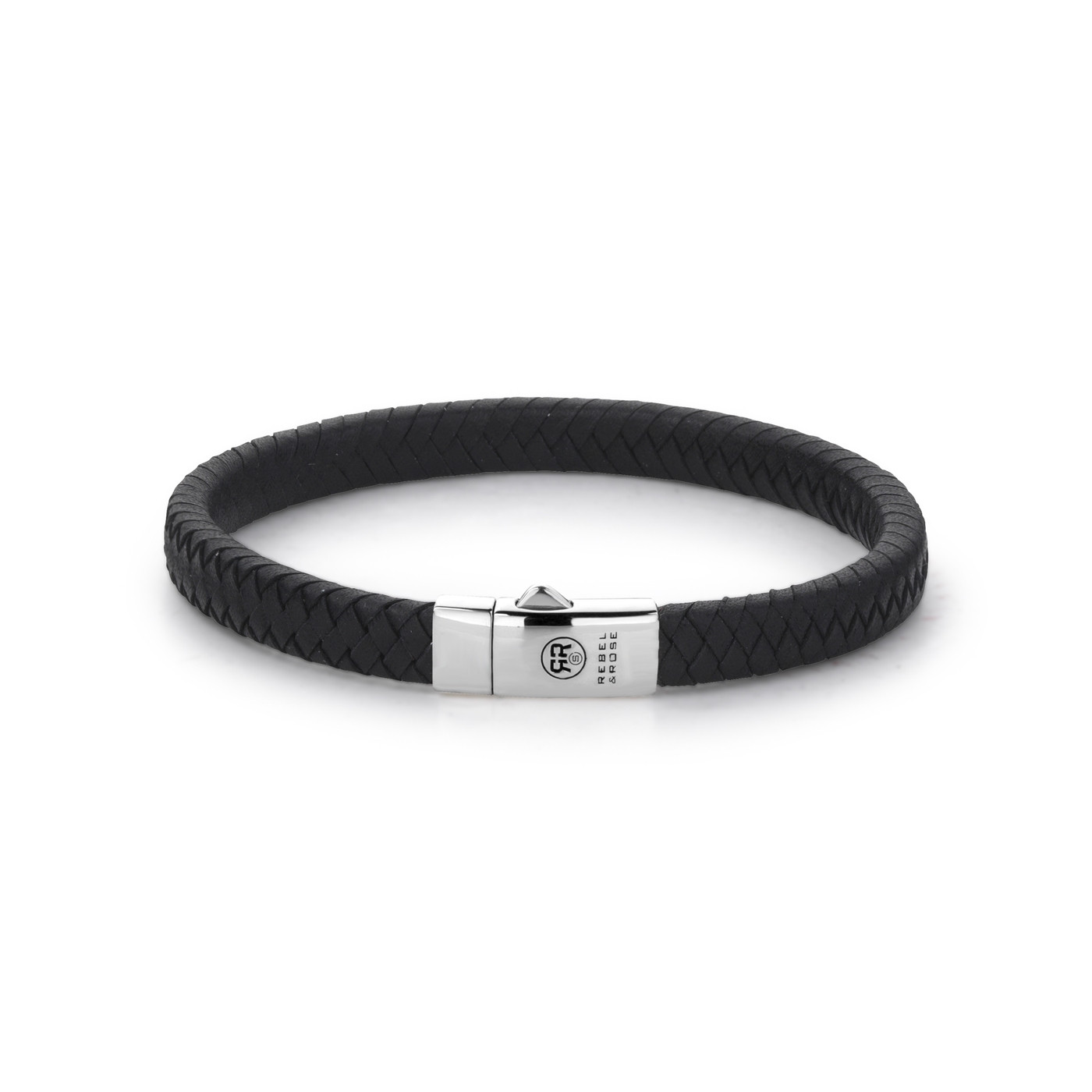 Rebel and Rose Men's Jewelry Braided RR-L0070-S-S