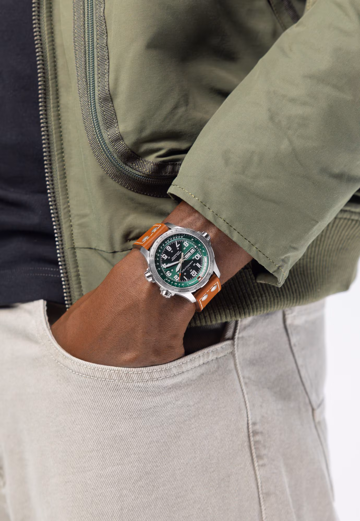 Hamilton Khaki Aviation X-Wind Day Date Men's Watch H77735560