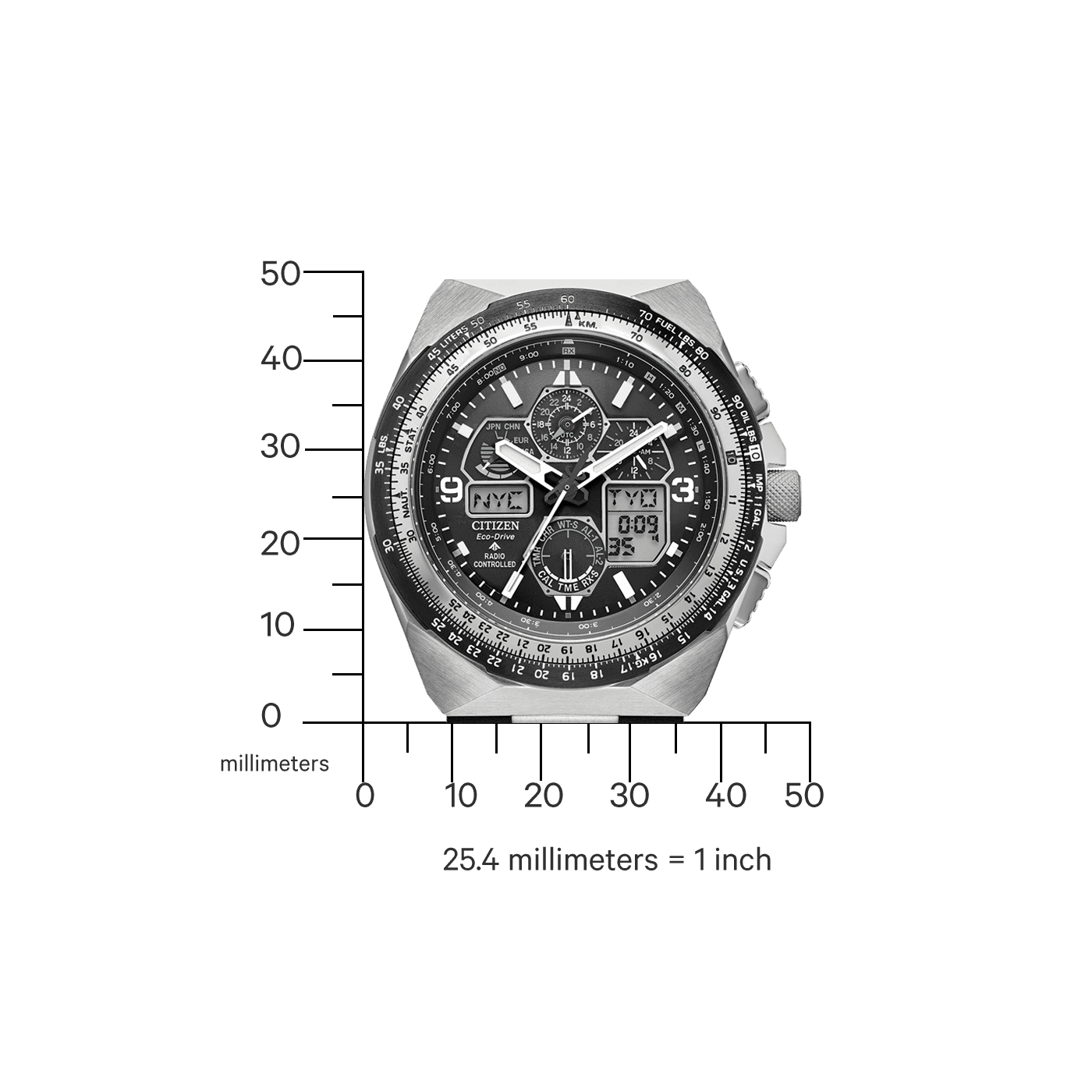 Citizen Radio Controlled Men's Watch JY8149-05E