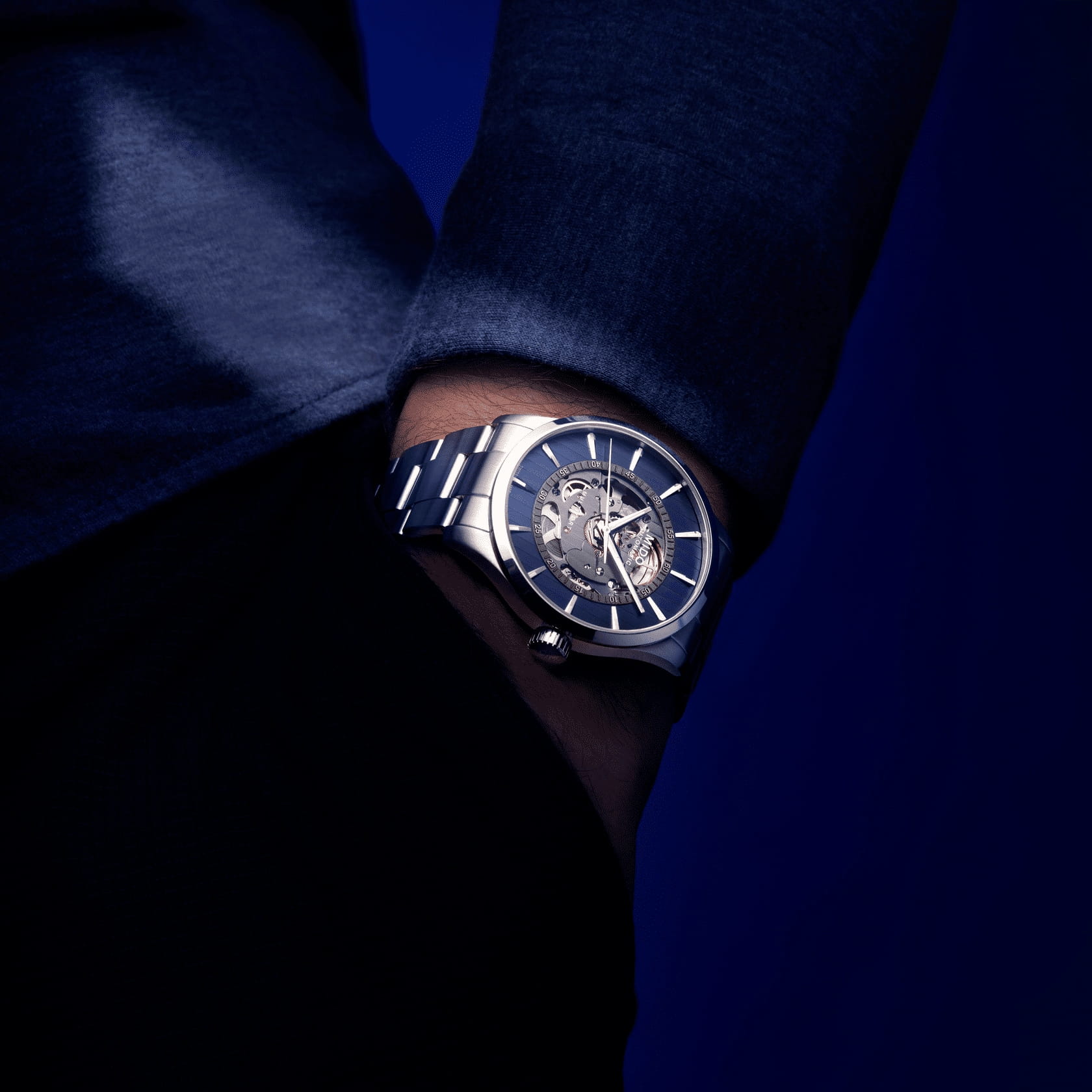 Mido Multifort Skeleton Vertigo Men's Watch M038.436.11.041.00