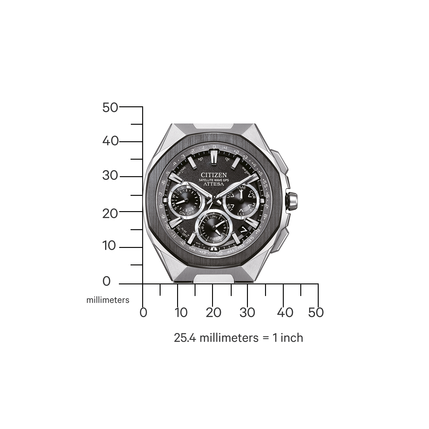 Citizen Attesa Satellite Wave men's watch CC4104-53E
