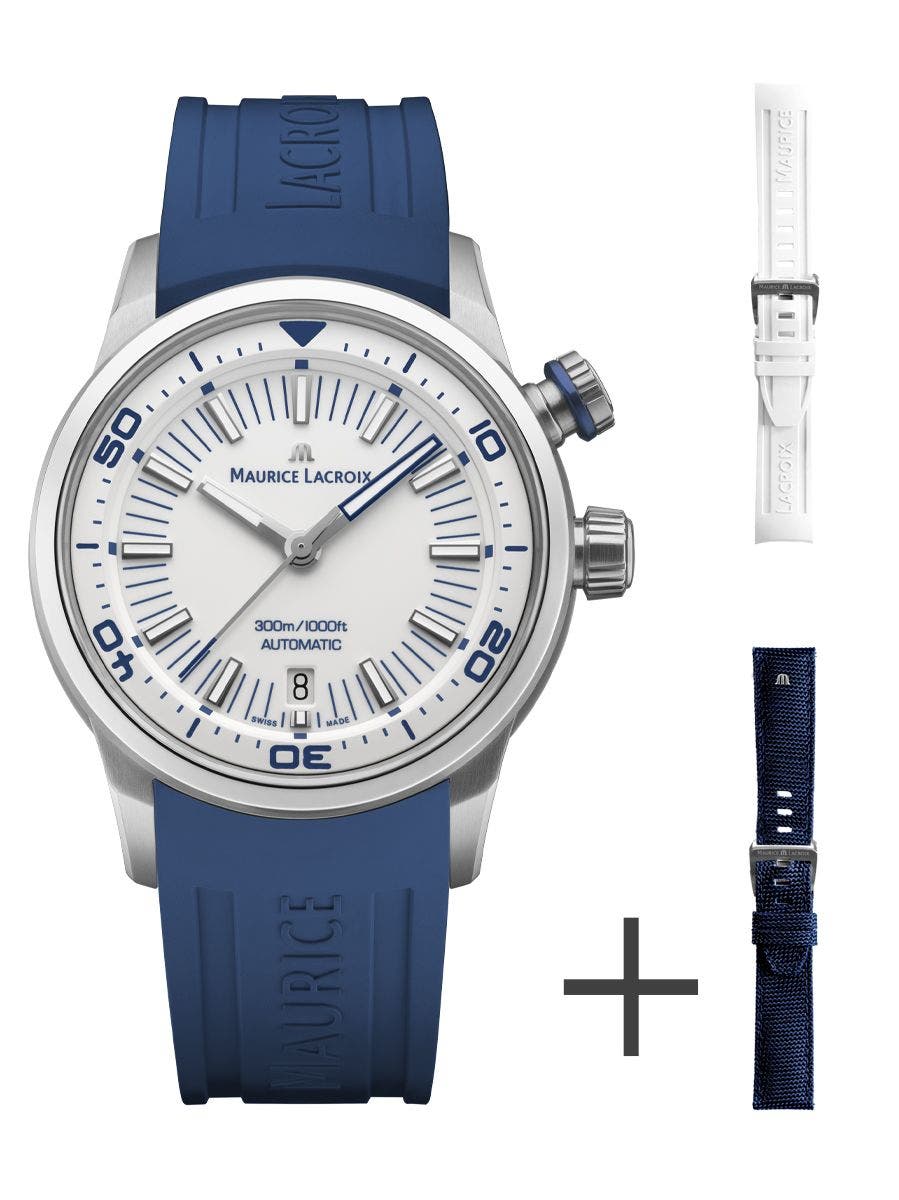 Maurice Lacroix Pontos S Diver Men's Watch PT6248-SS00L-130-4