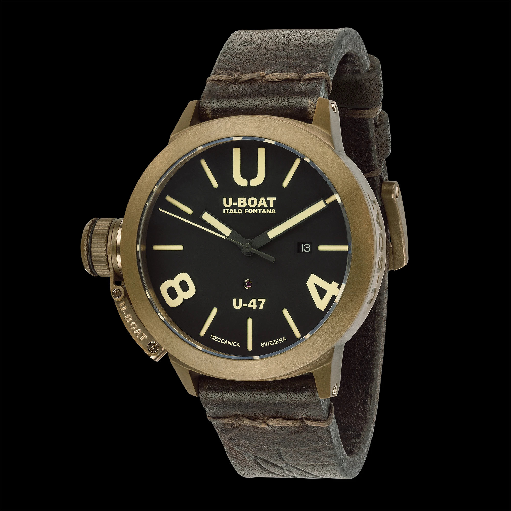 U-Boat Classico U-47 Automatic 47mm Bronze Men's Watch 7797