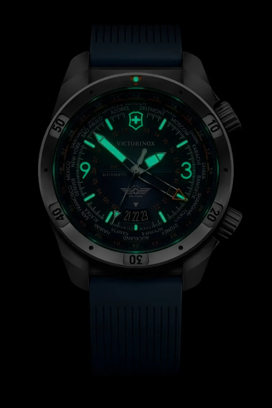 Victorinox Air Pro Automatic 43mm, 56 hour power reserve, 20 ATM men's watch 242003
