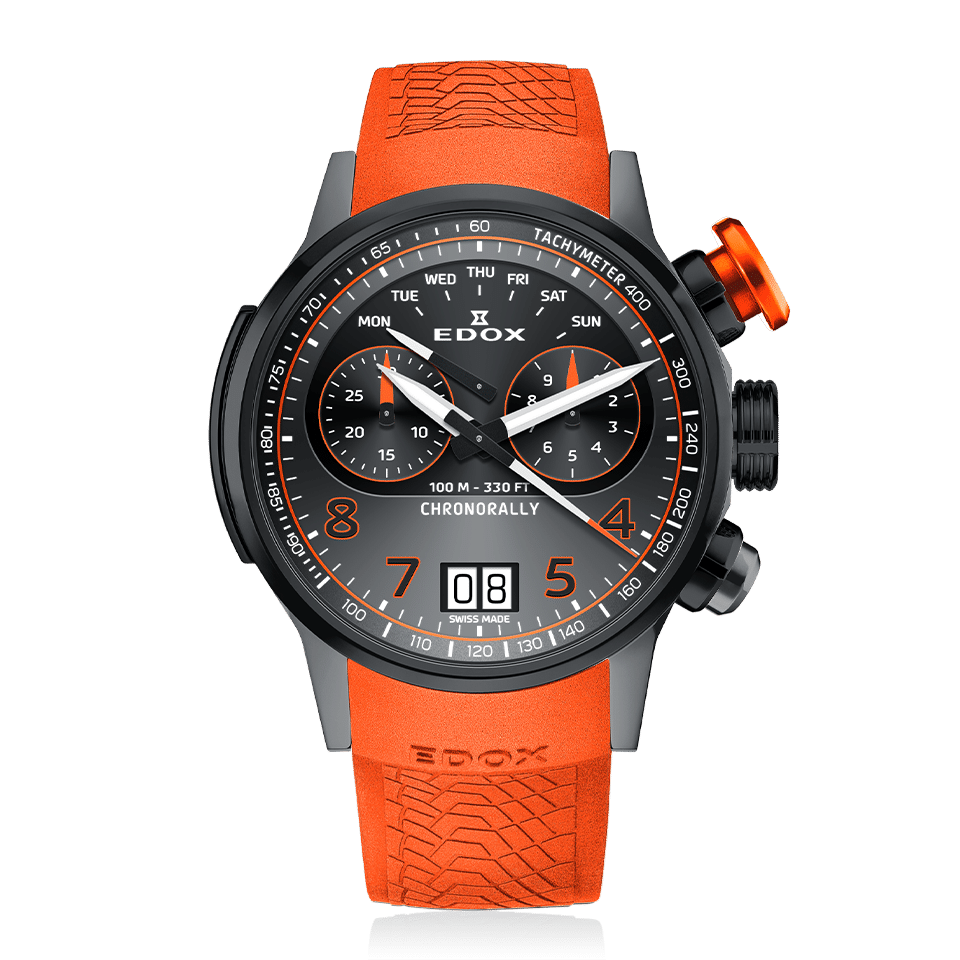 Edox Chronorally men's watch 38003-TINGNOCAO-GNO