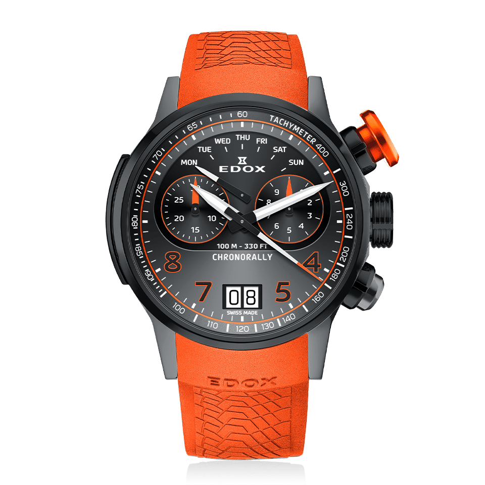 Edox Chronorally men's watch 38003-TINGNOCAO-GNO