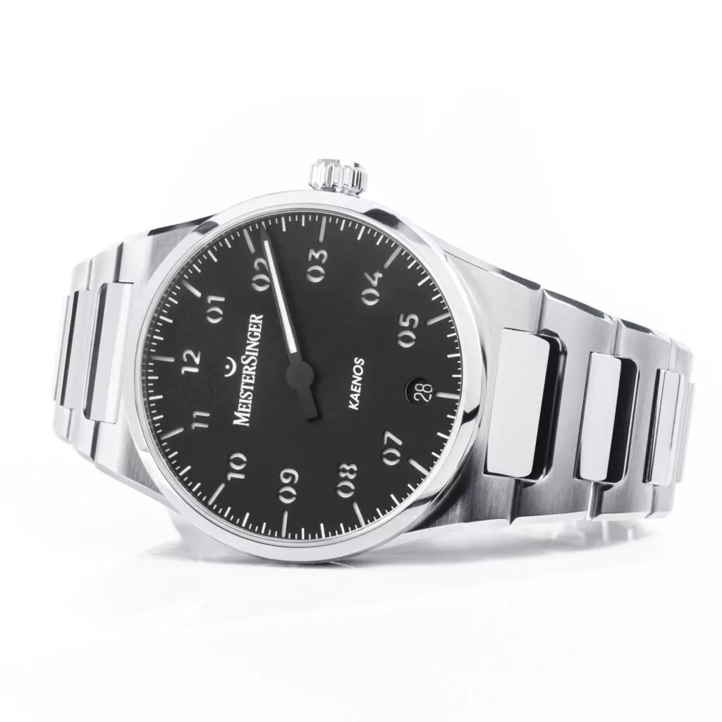 Meister Singer Kaenos, automatic movement, black men's watch KS902