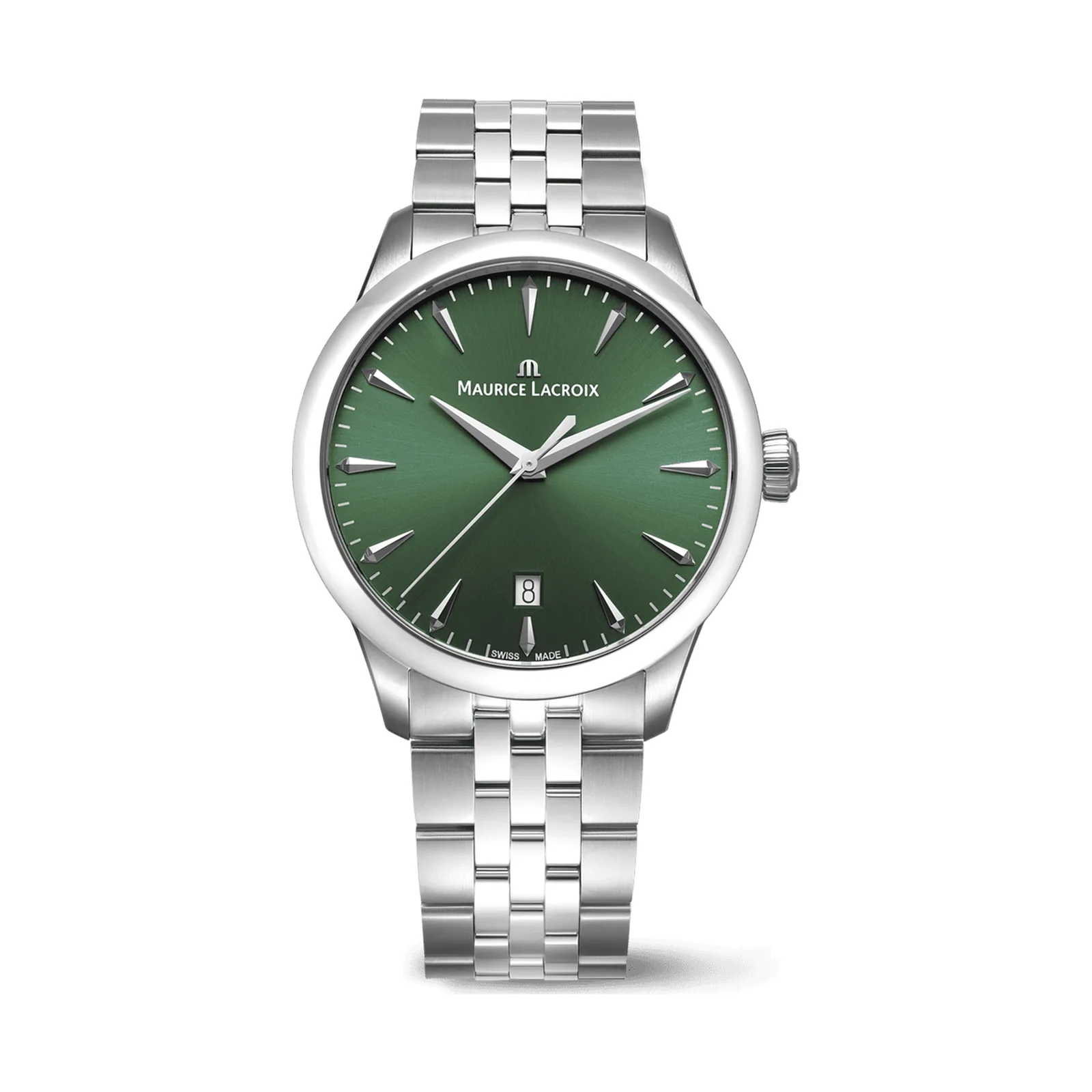 Maurice Lacroix 1975 Quartz 39 mm Quartz steel bracelet Men's Watch 751007-SS002-630-1
