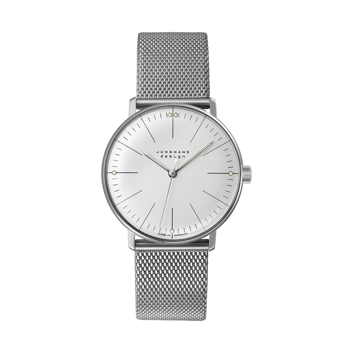 Junghans max bill hand-wound sapphire glass men's watch 027/3004.46