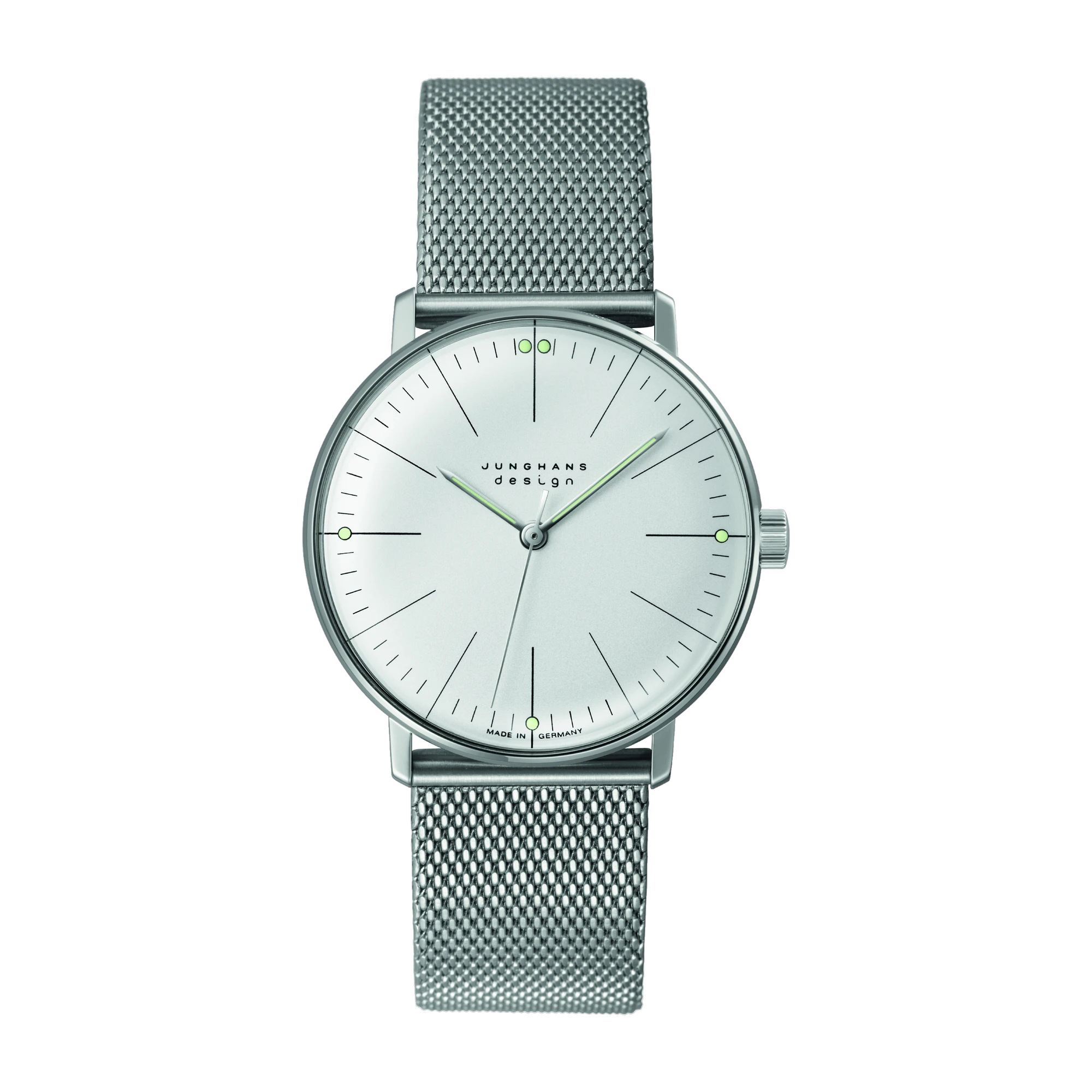 Junghans max bill hand-wound sapphire glass men's watch 027/3004.46