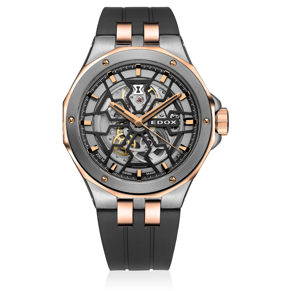 Edox Delfin Mecano men's watch 85303 357GR NRN
