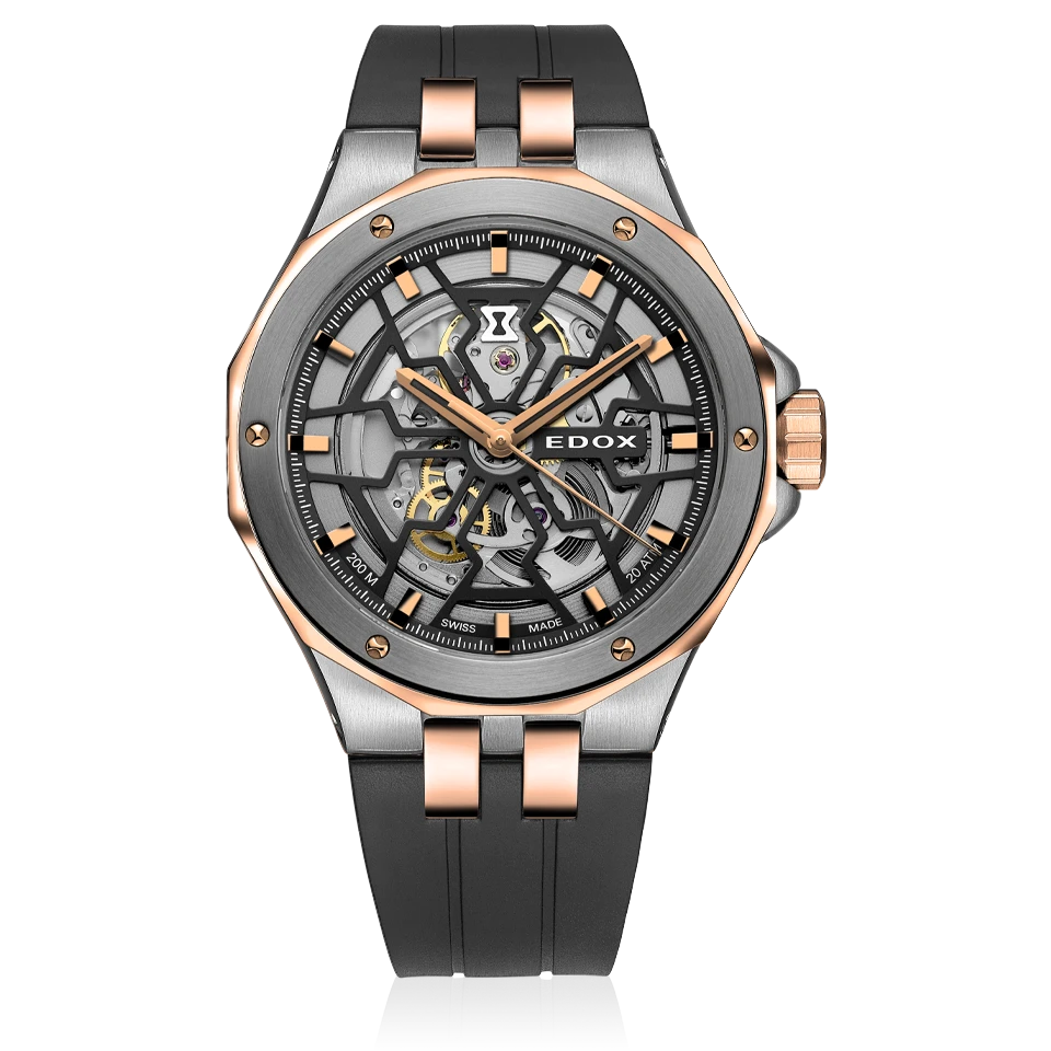 Edox Delfin Mecano men's watch 85303 357GR NRN