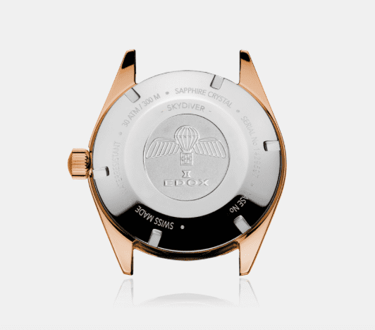 Edox SkyDiver 38 Date Automatic Limited Edition Unisex Watch 80131 37RNC NI